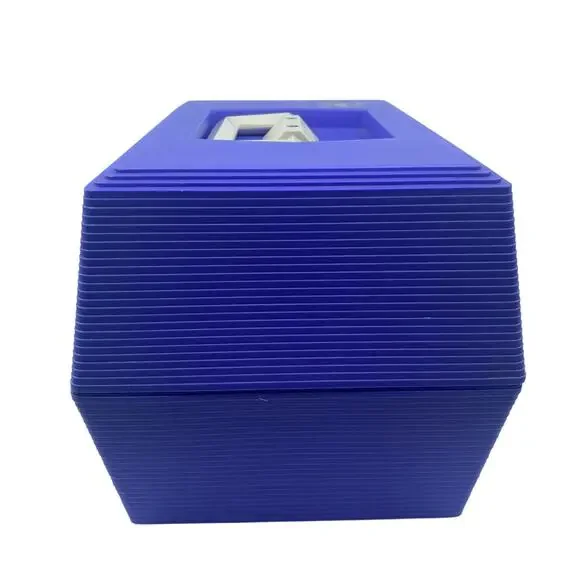 Caboodles Vintage 80s Nail Care Organizer Case - Large Purple W/ White Handle - Picture 3 of 8